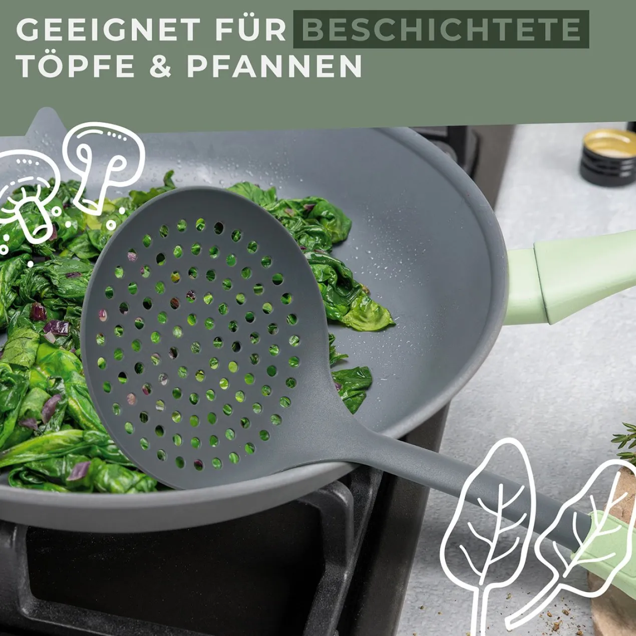 Abseihlöffel Ecolution