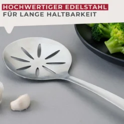 Abseihlöffel Essential, Edelstahl