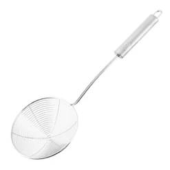 Abseihlöffel Ovalgriff, 35cm, Drahtgeflecht
