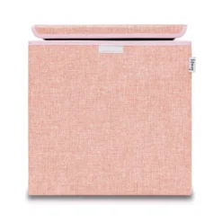 Aufbewahrungsbox mit Deckel, rosa, 33x33x33cm