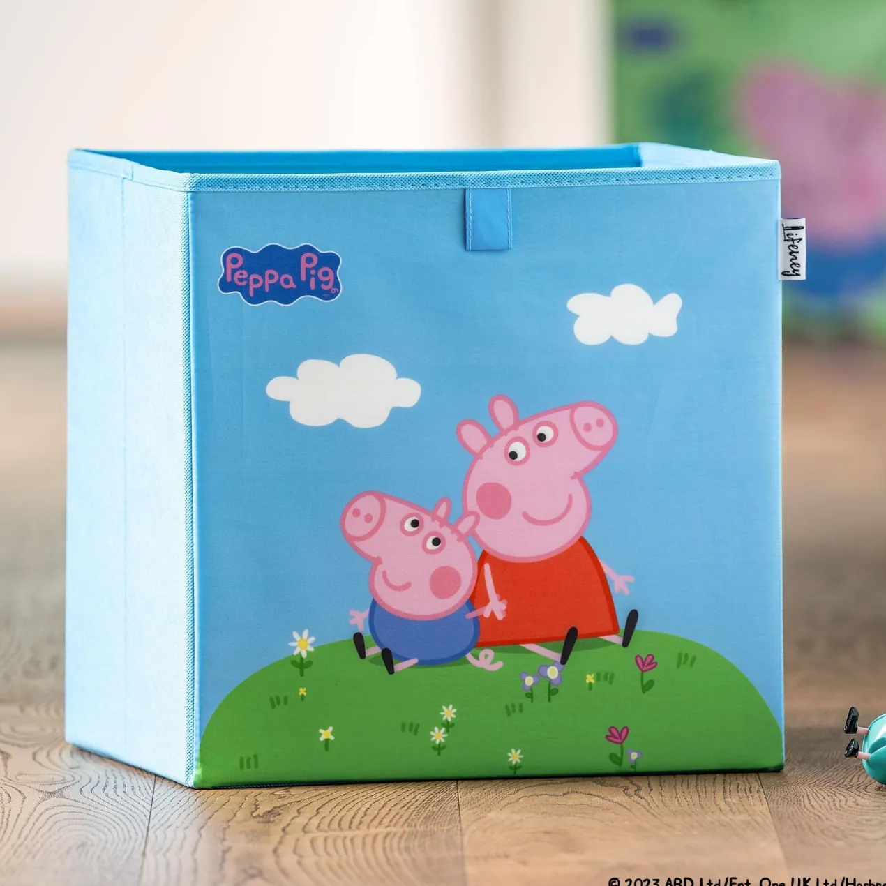 Aufbewahrungsbox Peppa Pig Peppa & George, 33x33x33cm