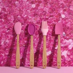 Backhelfer-Set mini, pink, 4-teilig