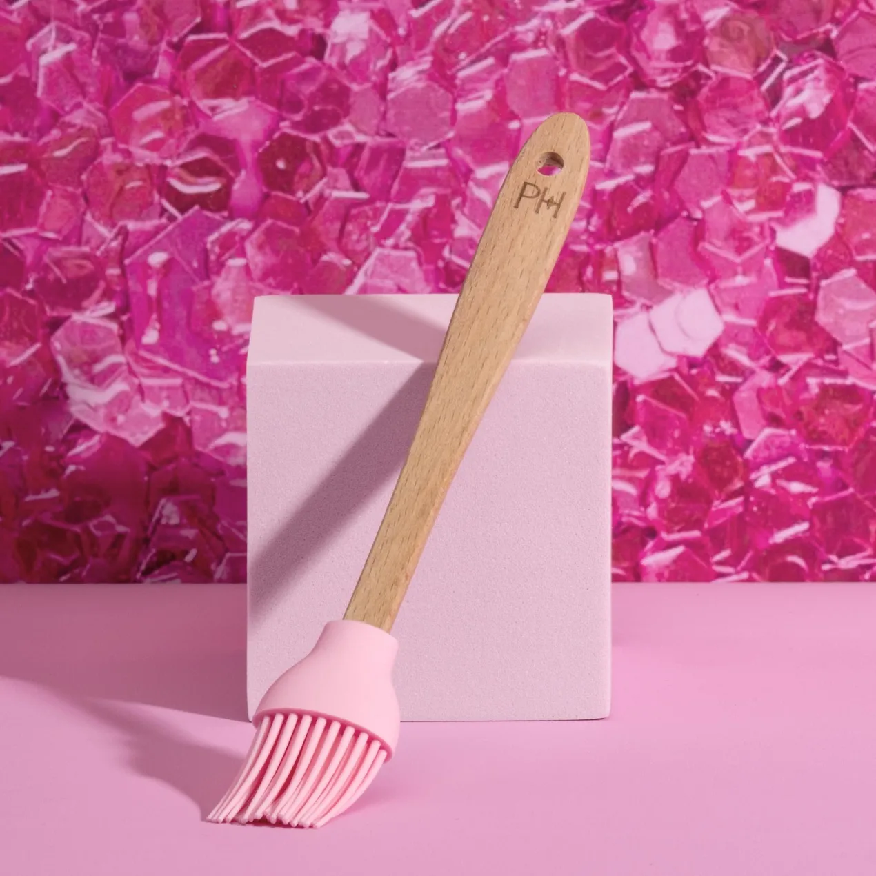 Backpinsel mini, 20cm, rosa