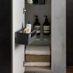Box 22,6x10,5x13 cm, Kunststoff, Anthrazit