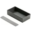 Box 22,2x5x12,9 cm, Kunststoff, Anthrazit