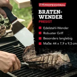 Bratenwender Presist, gewinkelt, 24x7cm