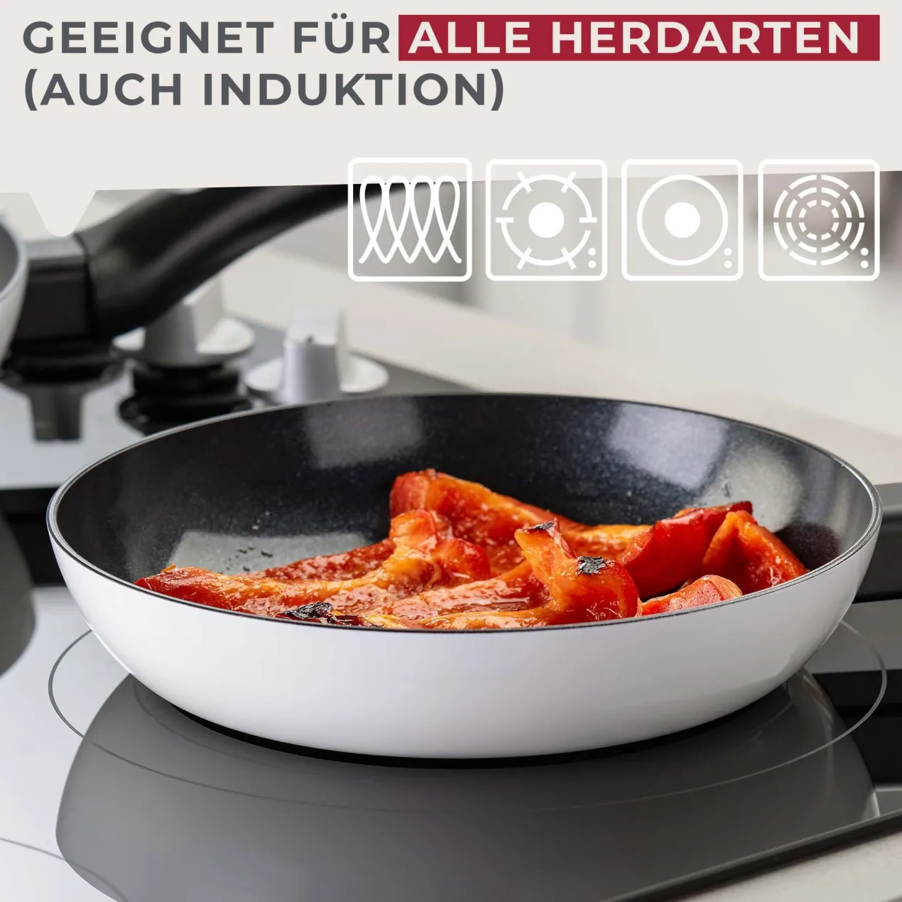 Bratpfanne Arcadalina, Keramik, antihaft, Ø20cm
