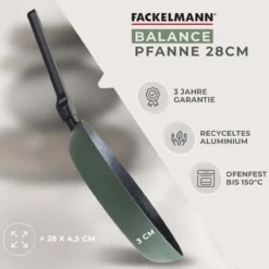 Bratpfanne Balance, Keramik, antihaft, Ø28cm