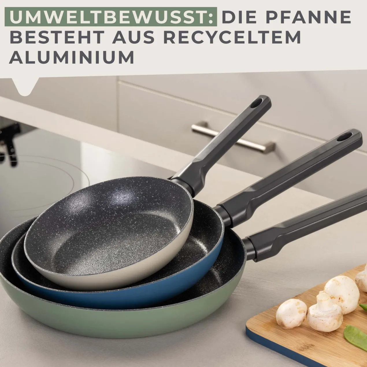 Bratpfanne Balance, Keramik, antihaft, Ø24cm