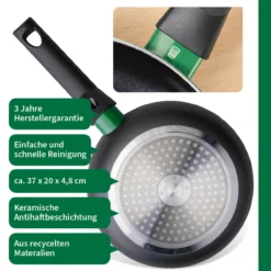 Bratpfanne Bielefeld, Keramik, antihaft, Ø20cm