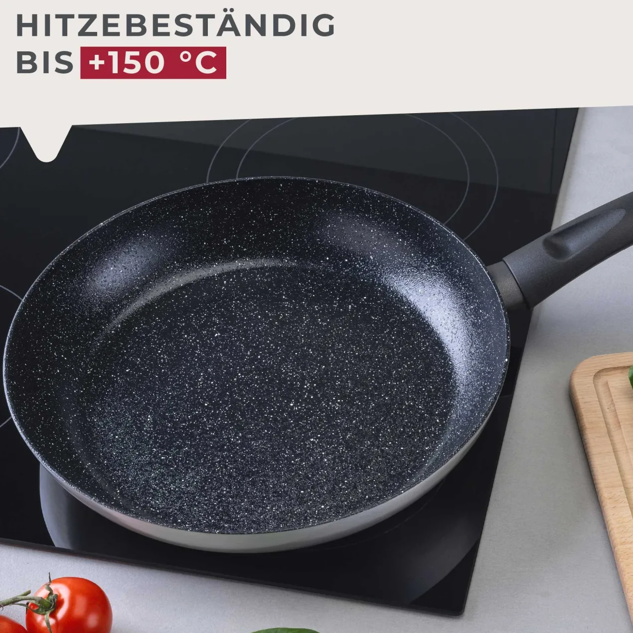 Bratpfanne Crisp, Keramik, antihaft, Ø28cm