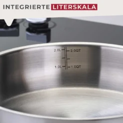 Bratpfanne Essential, Ø24cm, Edelstahl, blau