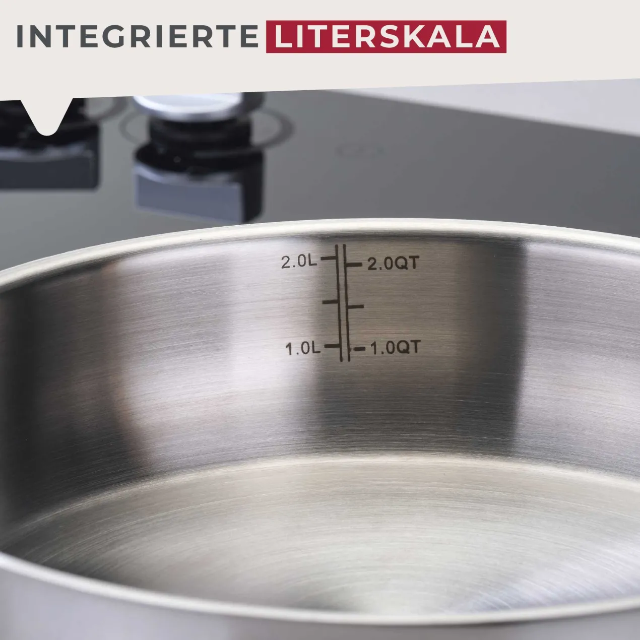 Bratpfanne Essential, Ø24cm, Edelstahl, blau