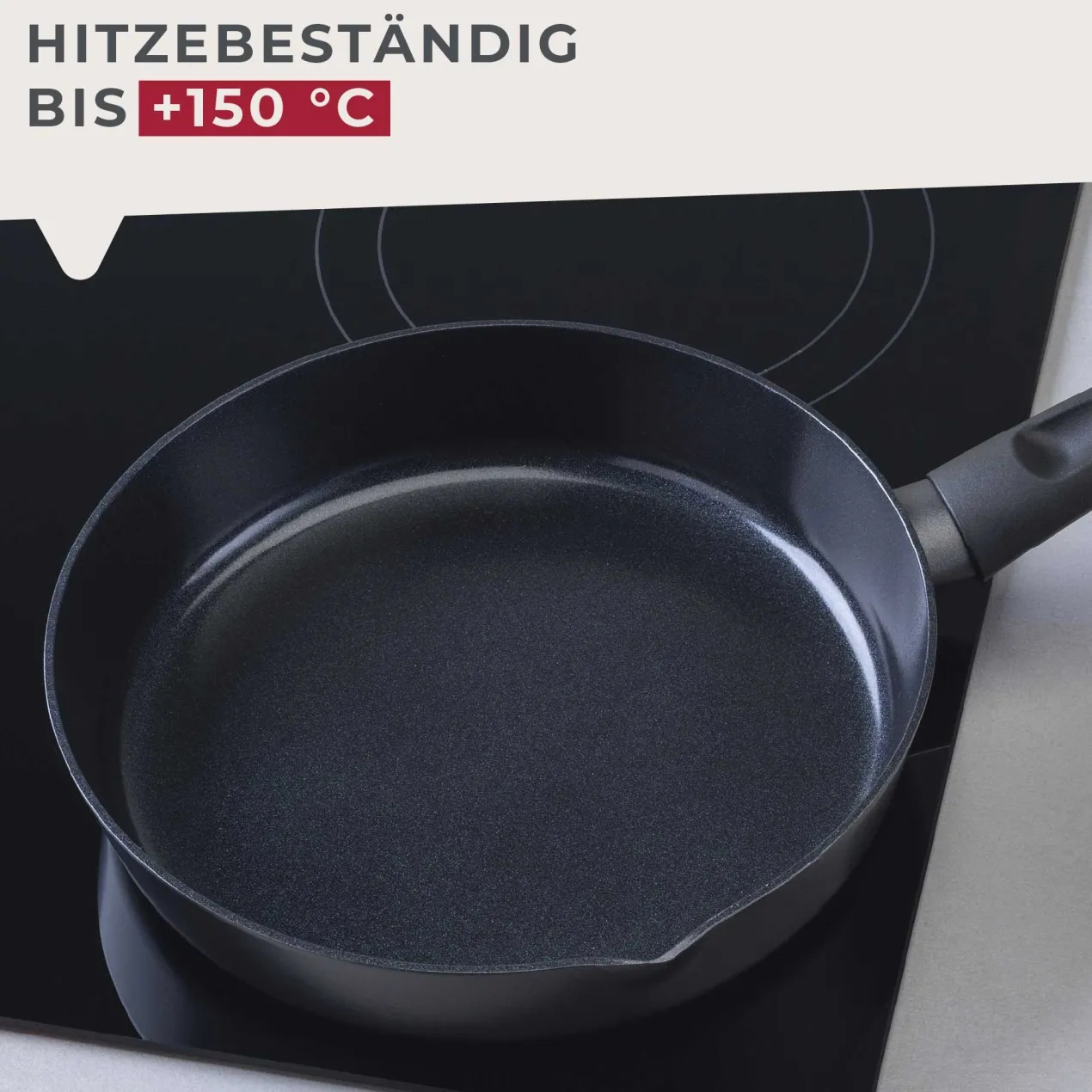 Bratpfanne Highrise, Keramik, antihaft, Ø24cm