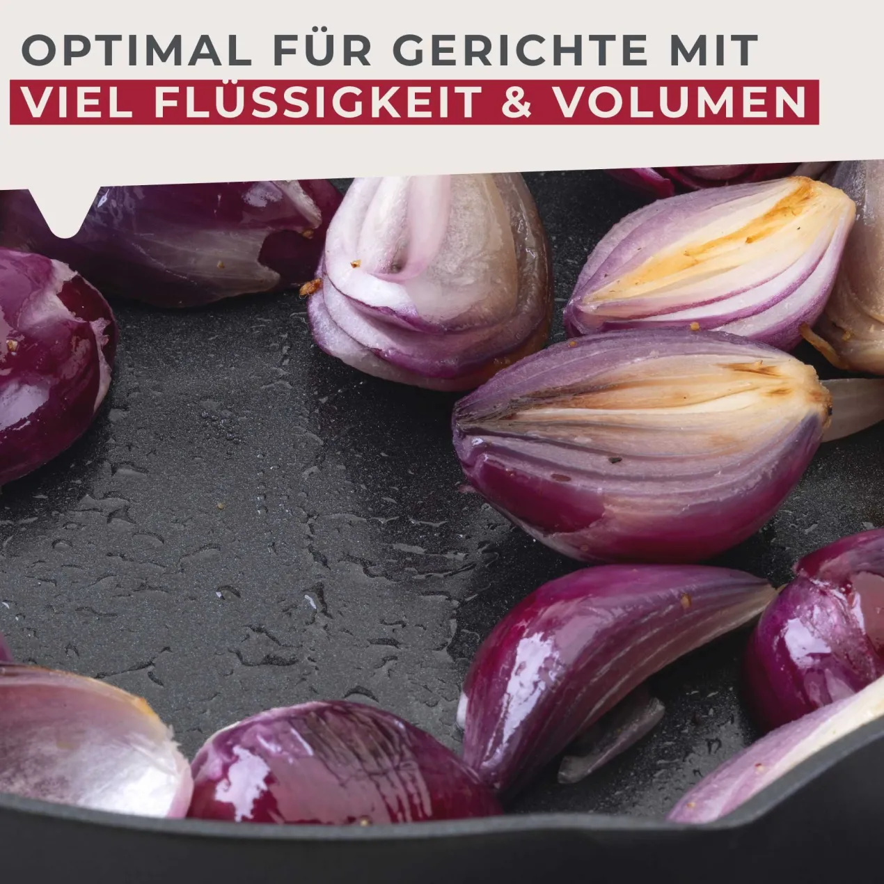 Bratpfanne Highrise, Keramik, antihaft, Ø24cm