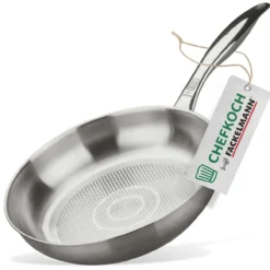 Bratpfanne München, Ø24cm, Edelstahl