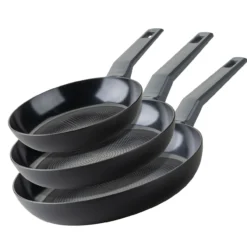 Bratpfannen-Set "Statement", Keramik, antihaft, Ø20/24/28cm, 3-tlg.
