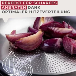 Bratpfanne Ovalgriff, Ø20cm, Edelstahl