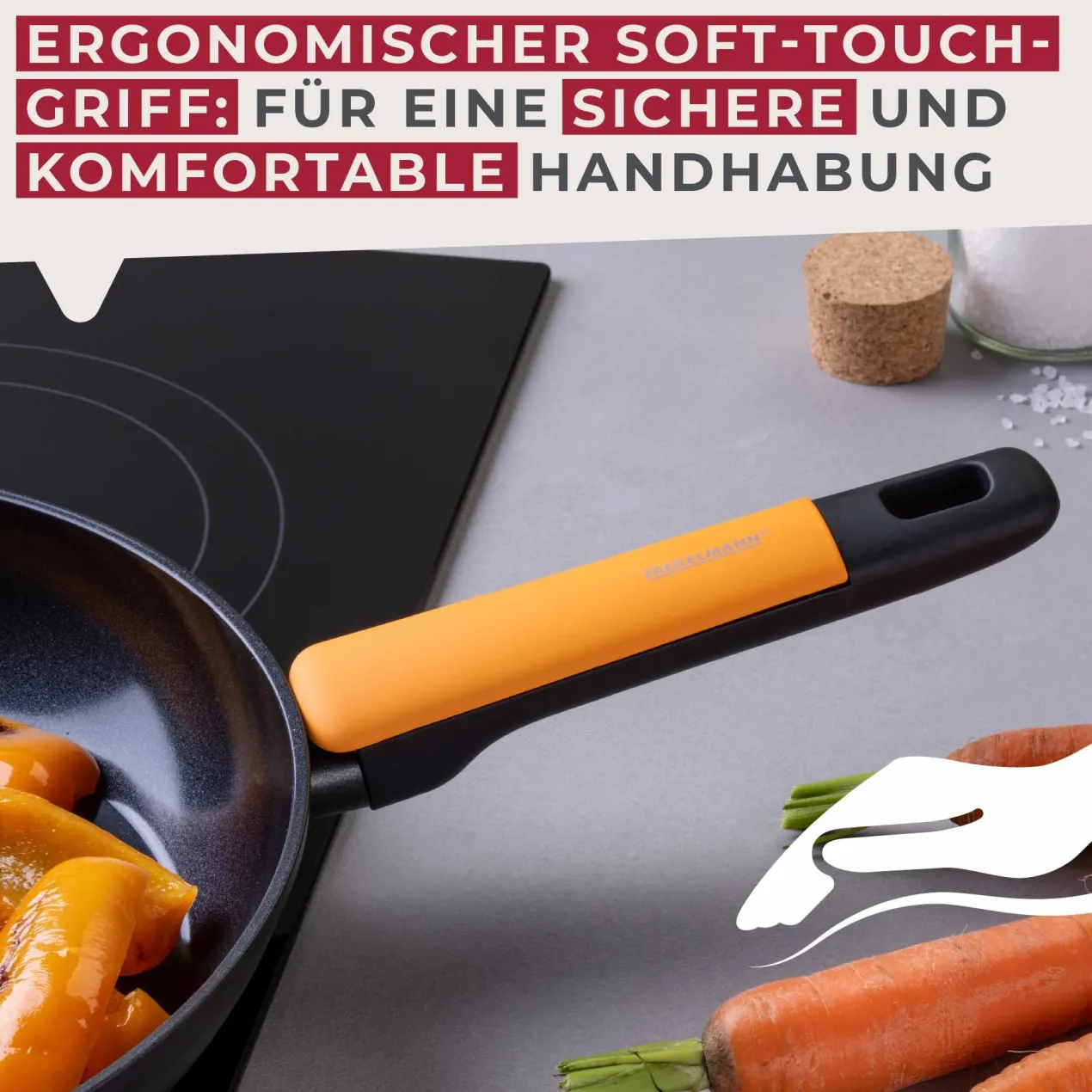 Bratpfanne Soft Collection, Keramik, antihaft, Ø20cm