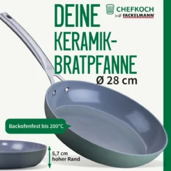 Bratpfanne Stuttgart, keramische Antihaft-Beschichtung, Ø28cm