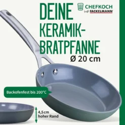 Bratpfanne Stuttgart, keramische Antihaft-Beschichtung, Ø20cm
