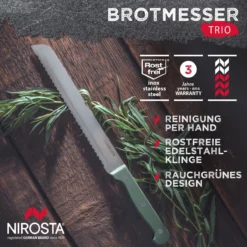 Brotmesser Trio