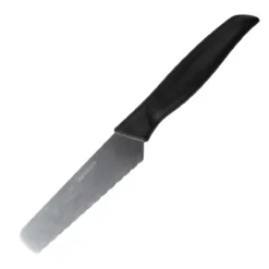 Brötchenmesser, 20cm, schwarz