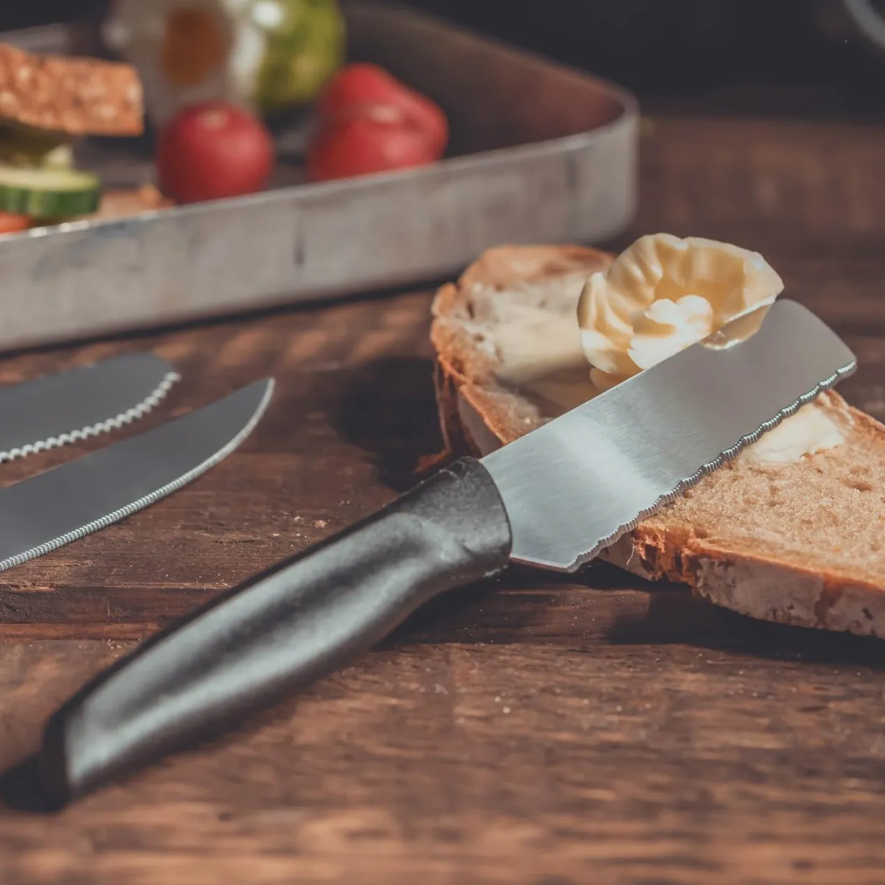Brötchenmesser-Set "Basic", 4-teilig