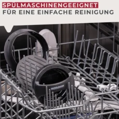 Burgerpresse, Kunststoff, schwarz