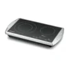 CERAN® Doppelkochplatte mit Touchcontrol CT 3403/TC, Edelstahl