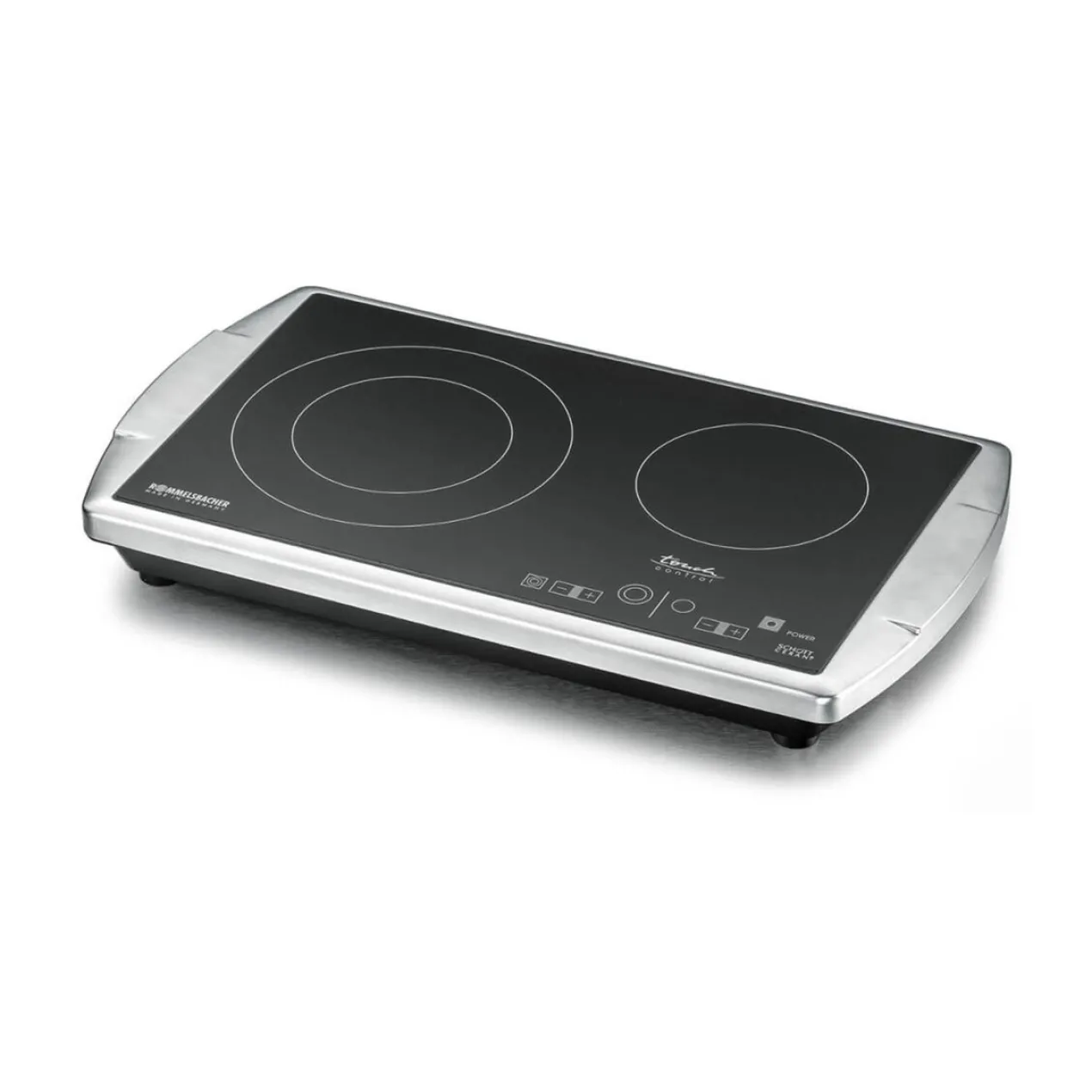 CERAN® Doppelkochplatte mit Touchcontrol CT 3403/TC, Edelstahl
