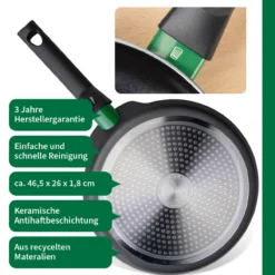 Crêpepfanne Bielefeld, Keramik, antihaft, Ø26cm