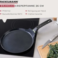 Crêpepfanne Brandao, Keramik, antihaft, Ø26cm