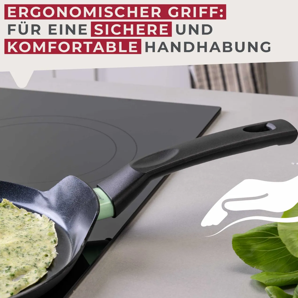 Crêpepfanne Brandao, Keramik, antihaft, Ø26cm