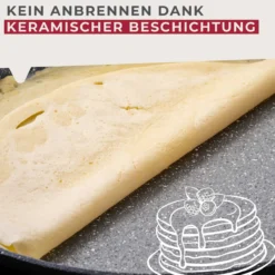 Crêpepfanne Cosmo, Keramik, antihaft, Ø25cm