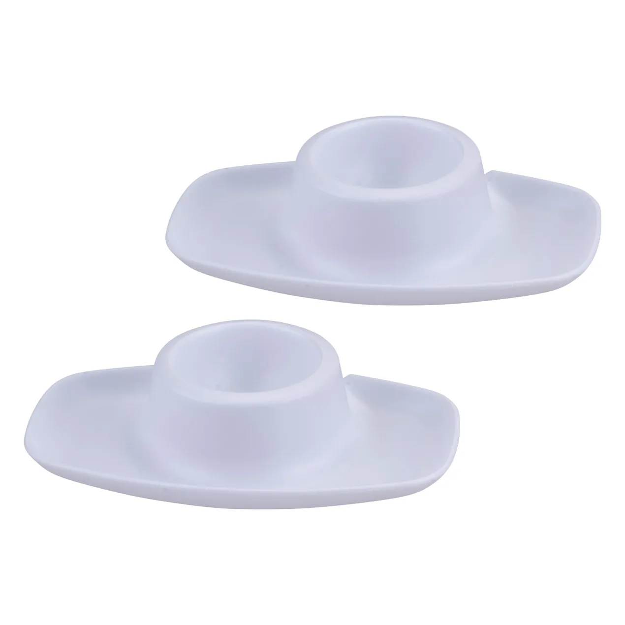 Eierbecher Essential, weiß, 2er Set