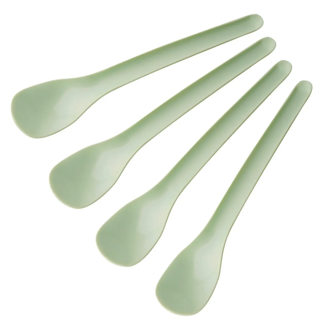 Eierlöffel Eco, 14cm, 4 St., grün
