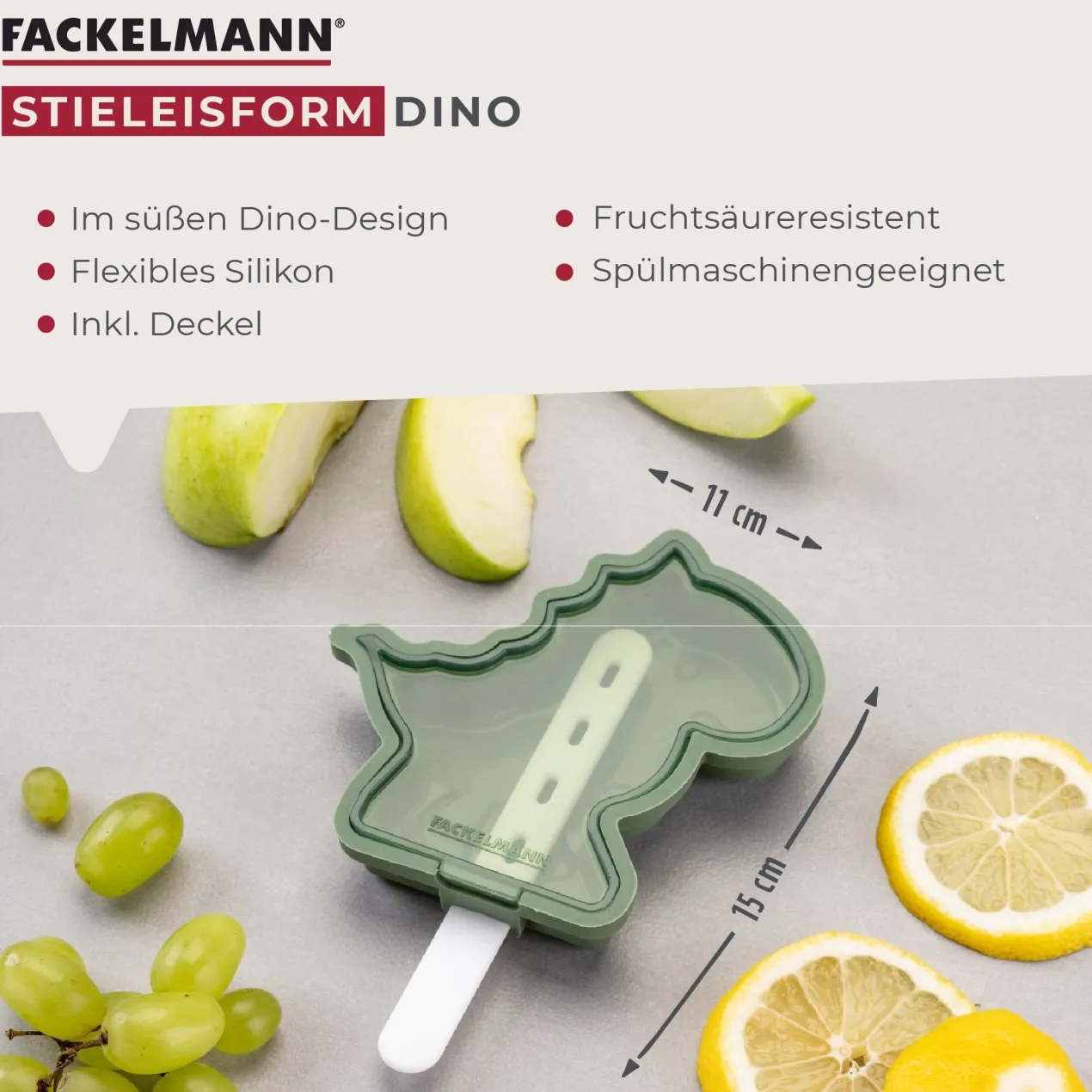 Eisform mit Stiel Mini Cooking, Dinosaurier