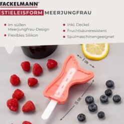 Eisform mit Stiel Mini Cooking, Meerjungfrau