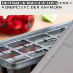 Eiswürfelform mit Deckel Statement