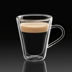 Espressogläser mit Henkel Thermic, 105ml, 2 Stück