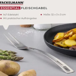 Fleischgabel Essential, Edelstahl