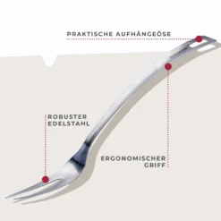 Fleischgabel Essential, Edelstahl