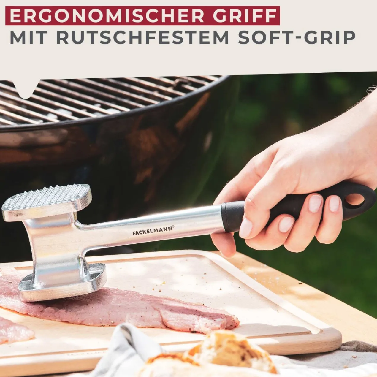 Fleischklopfer, 28cm