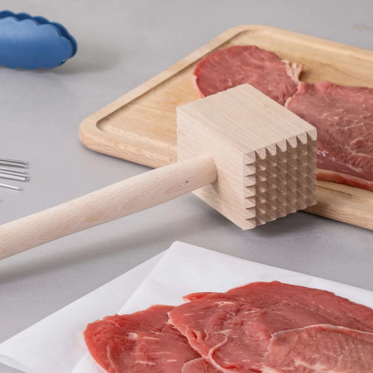 Fleischklopfer Essential, Buchenholz