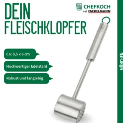 Fleischklopfer München, Edelstahl