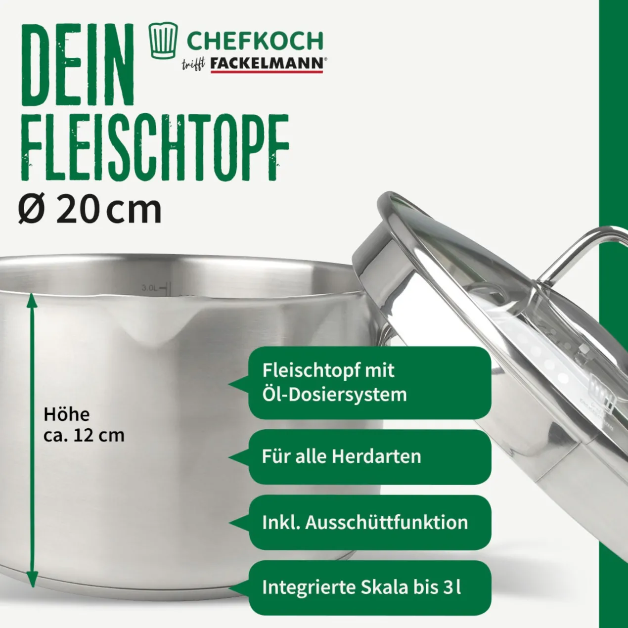 Fleischtopf München, Ø20cm