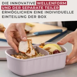 Flexibox Be The Move, beige, 1000ml, 3-tlg.