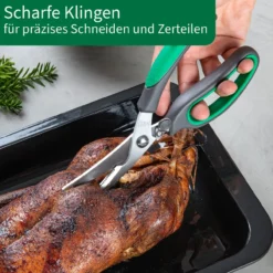 Geflügelschere Softgrip, 23cm, Edelstahl