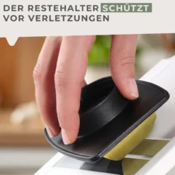 Gemüsehobel mit Restehalter